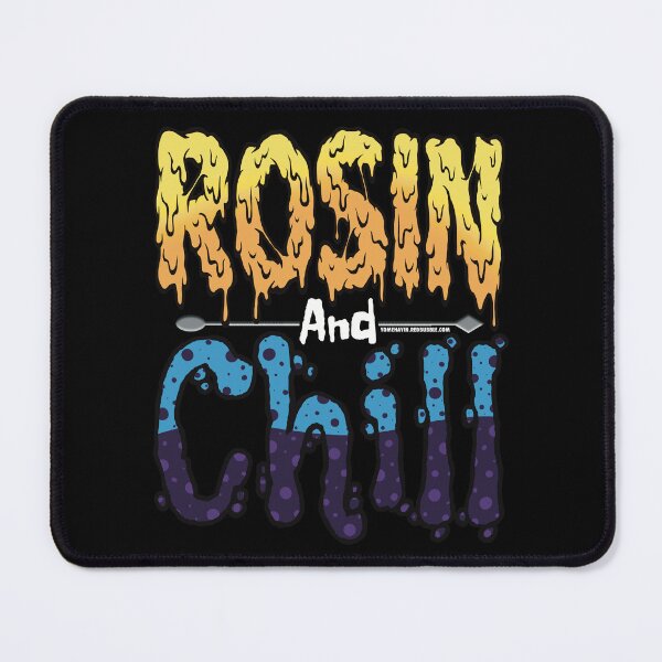 Item preview, Rosin and chill Colorful Drippy Stoner Art and Dab Tool blue and dark purple bubble designed and sold by YomeHayin.