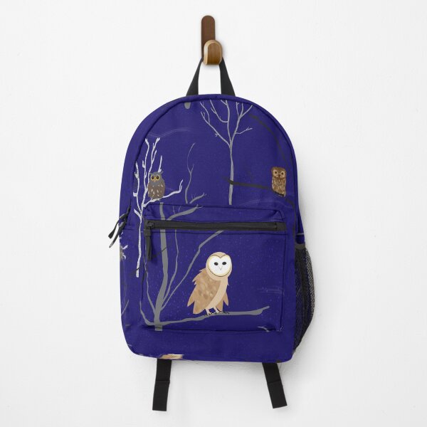 Item preview, Winter Owls in Dark designed and sold by katrinaroman.