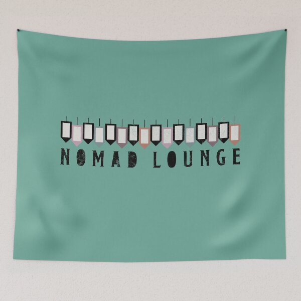 Item preview, Nomad Lounge Hanging Tags Distressed designed and sold by FandomTrading.