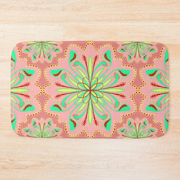 Item preview, venus flytrap mandala designed and sold by rysunki-malunki.