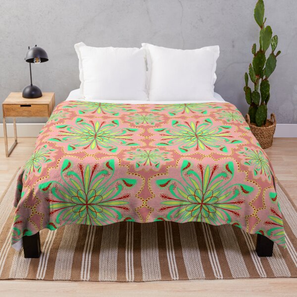 Item preview, venus flytrap mandala designed and sold by rysunki-malunki.