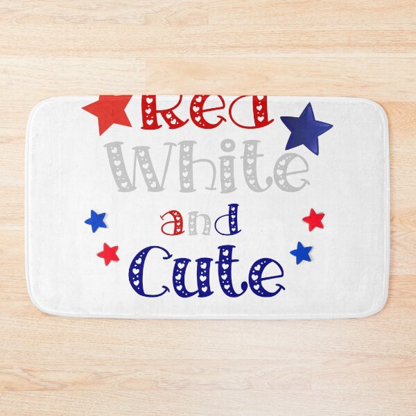 Item preview, Red White and Cute designed and sold by coffeeandsass.