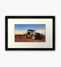 Old Girl Cruiser Framed Print