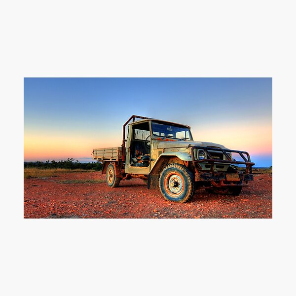 Old Girl Cruiser Photographic Print