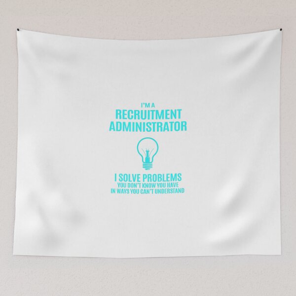 Item preview, Recruitment Administrator - I Solve Problems Job Gift designed and sold by melissaval2.