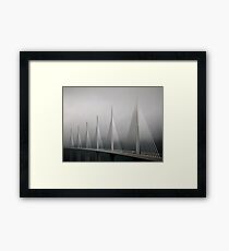 The Millau Viaduct in France Framed Print