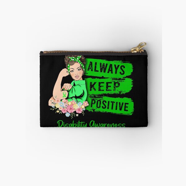 Item preview, Always Keep Positive Disability Awareness designed and sold by Sabfit.