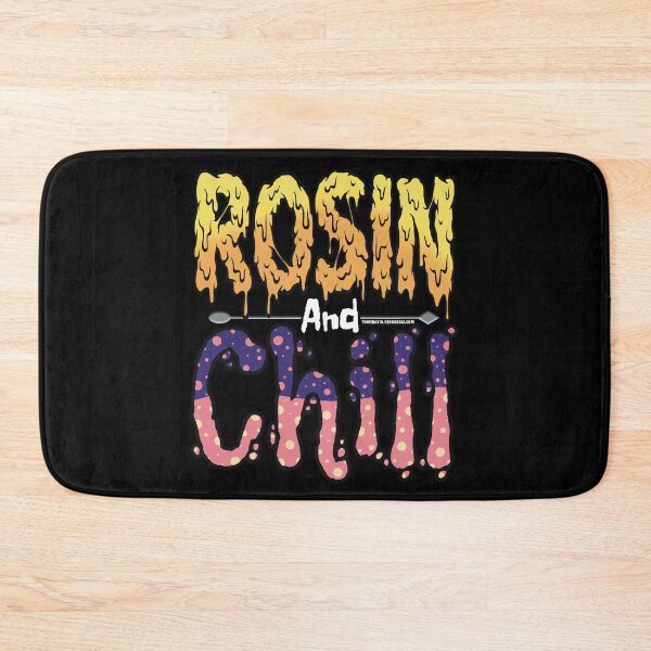 Item preview, Rosin and chill Colorful Drippy Stoner Art and Dab Tool dark purple and pink bubble designed and sold by YomeHayin.