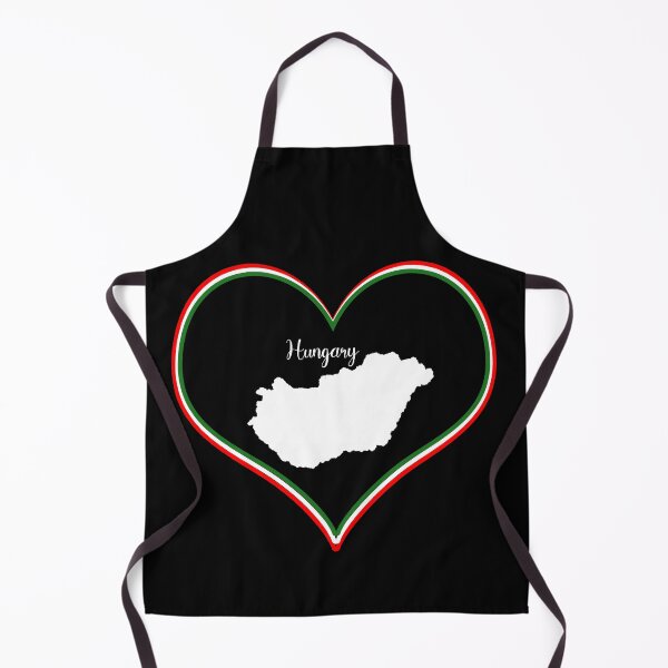 Item preview, Black Heart Hungary Map designed and sold by Astralia.