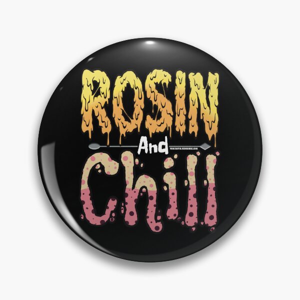 Item preview, Rosin and chill Colorful Drippy Stoner Art and Dab Tool light orange and pink bubble designed and sold by YomeHayin.