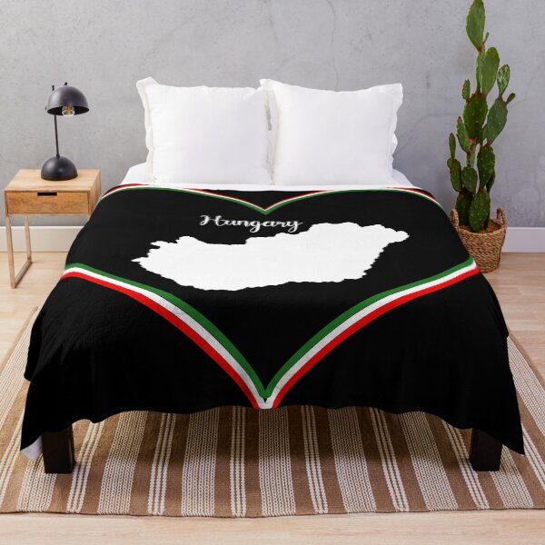 Item preview, Black Heart Hungary Map designed and sold by Astralia.