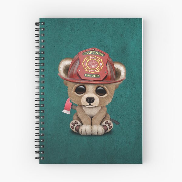 Item preview, Cute Baby Bear Firefighter designed and sold by JeffBartels.