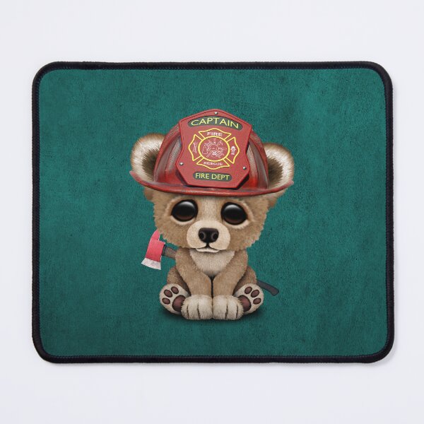 Item preview, Cute Baby Bear Firefighter designed and sold by JeffBartels.
