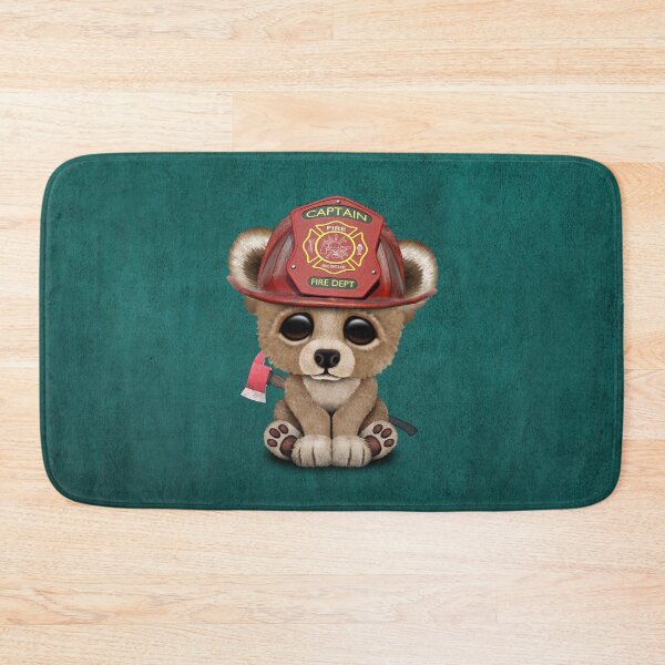 Item preview, Cute Baby Bear Firefighter designed and sold by JeffBartels.