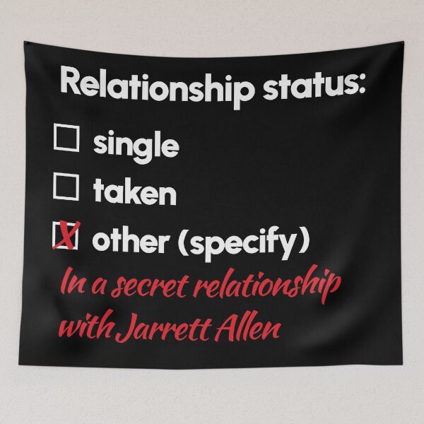 Item preview, Jarrett Allen - Relationship 2 designed and sold by 2Girls1Shirt.