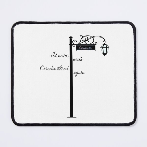 Item preview, Cornelia St Single Line designed and sold by Dark Angel Graphics.