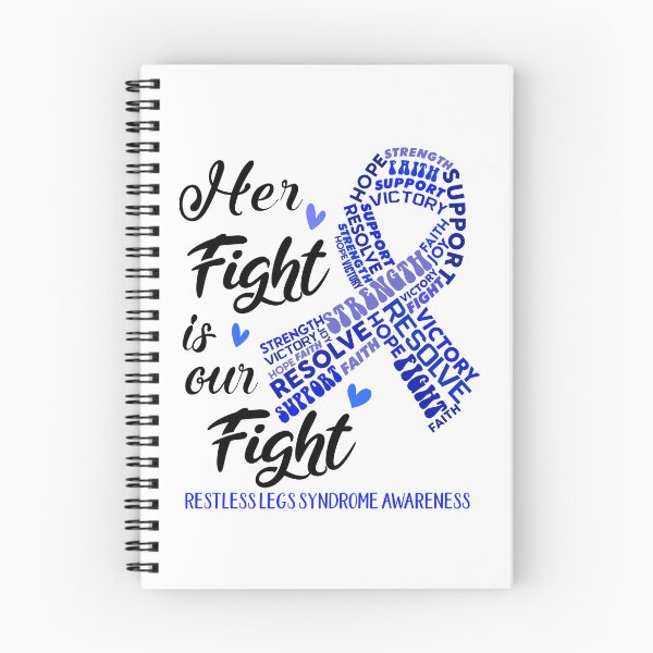 Item preview, Restless Legs Syndrome Warrior, Her Fight is our Fight Restless Legs Syndrome Awareness designed and sold by Greggwillard.