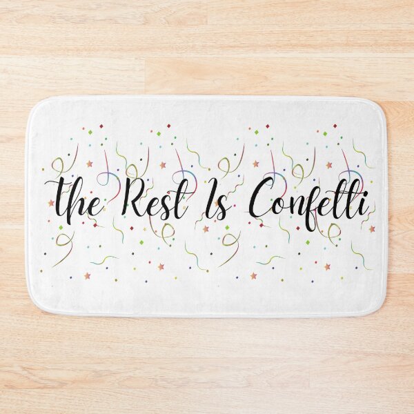 Item preview, The rest is confetti designed and sold by Seoul26.