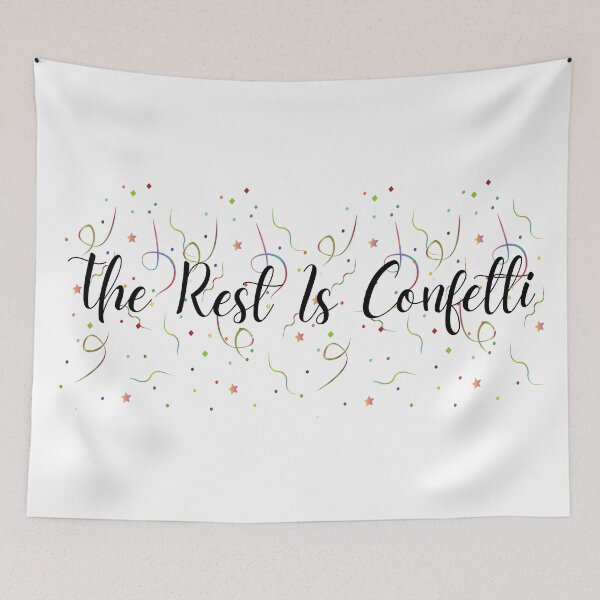Item preview, The rest is confetti designed and sold by Seoul26.