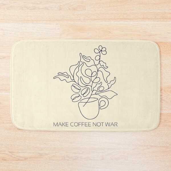 Item preview, Make Coffee Not War designed and sold by DovbleTrovble.