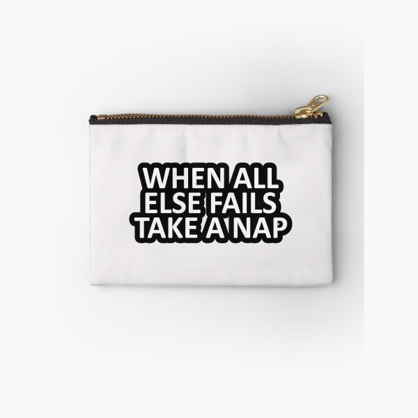 Item preview, When All Else Fails Take a Nap designed and sold by Pugstuff.