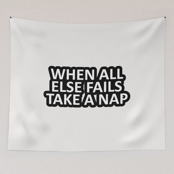 Item preview, When All Else Fails Take a Nap designed and sold by Pugstuff.