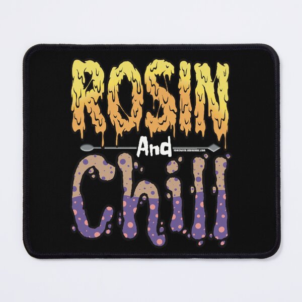 Item preview, Rosin and chill Colorful Drippy Stoner Art and Dab Tool tan and purple bubble designed and sold by YomeHayin.