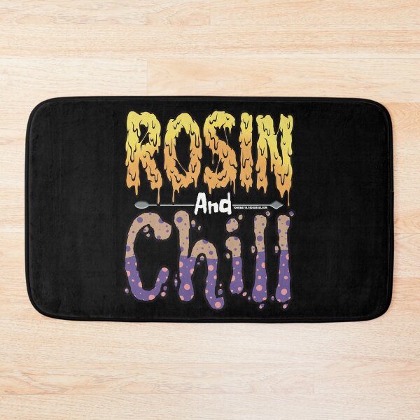 Item preview, Rosin and chill Colorful Drippy Stoner Art and Dab Tool tan and purple bubble designed and sold by YomeHayin.