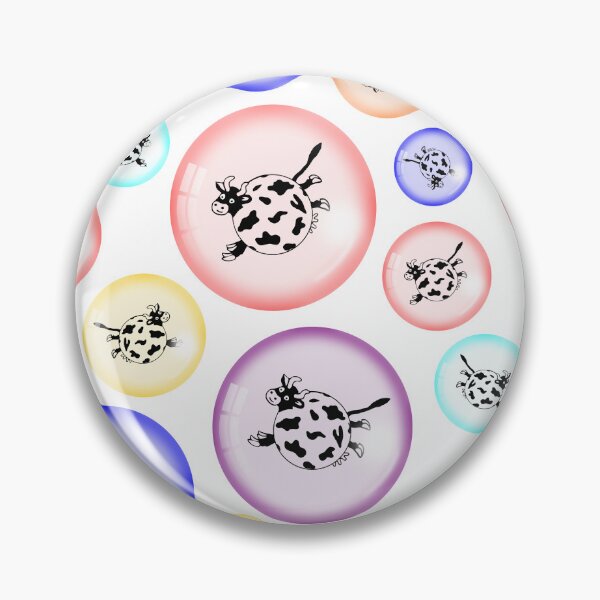 Item preview, Spherical cow bubbles designed and sold by i-cottagedesign.