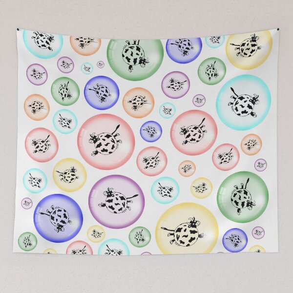Item preview, Spherical cow bubbles designed and sold by i-cottagedesign.