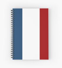 French Flag Spiral Notebook