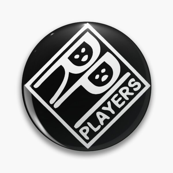 Item preview, RPI Players Logo (White) designed and sold by RPI-Players.