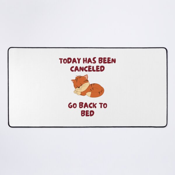Item preview, today has been canceled go back to bed designed and sold by DoraHappy.