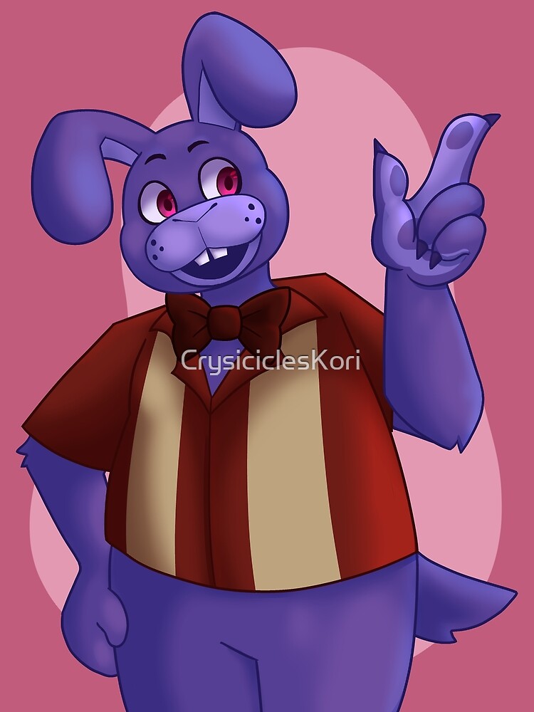 FNAF Glamrock Bonnie Photographic Print for Sale by elykoi