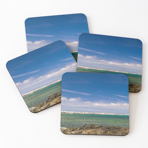Item preview, Harbour and seafront, Corralejo, Fuerteventura designed and sold by MichaelBShannon.