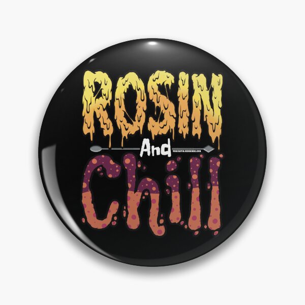 Item preview, Rosin and chill Colorful Drippy Stoner Art and Dab Tool dark pink and orange bubble designed and sold by YomeHayin.