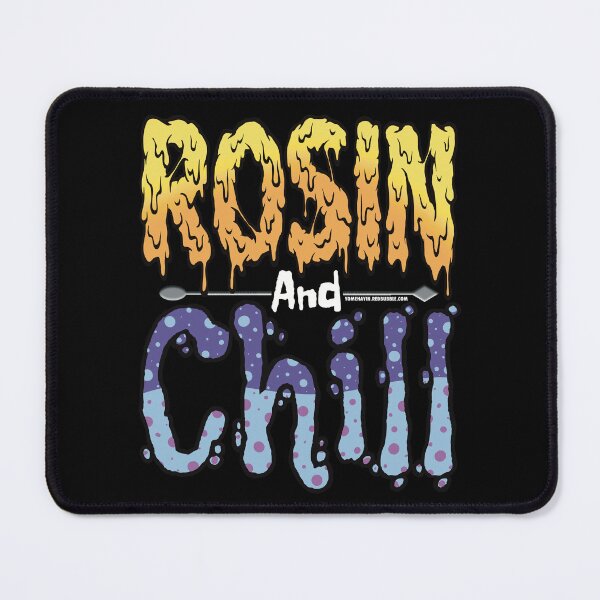 Item preview, Rosin and chill Colorful Drippy Stoner Art and Dab Tool purple and light blue bubble designed and sold by YomeHayin.