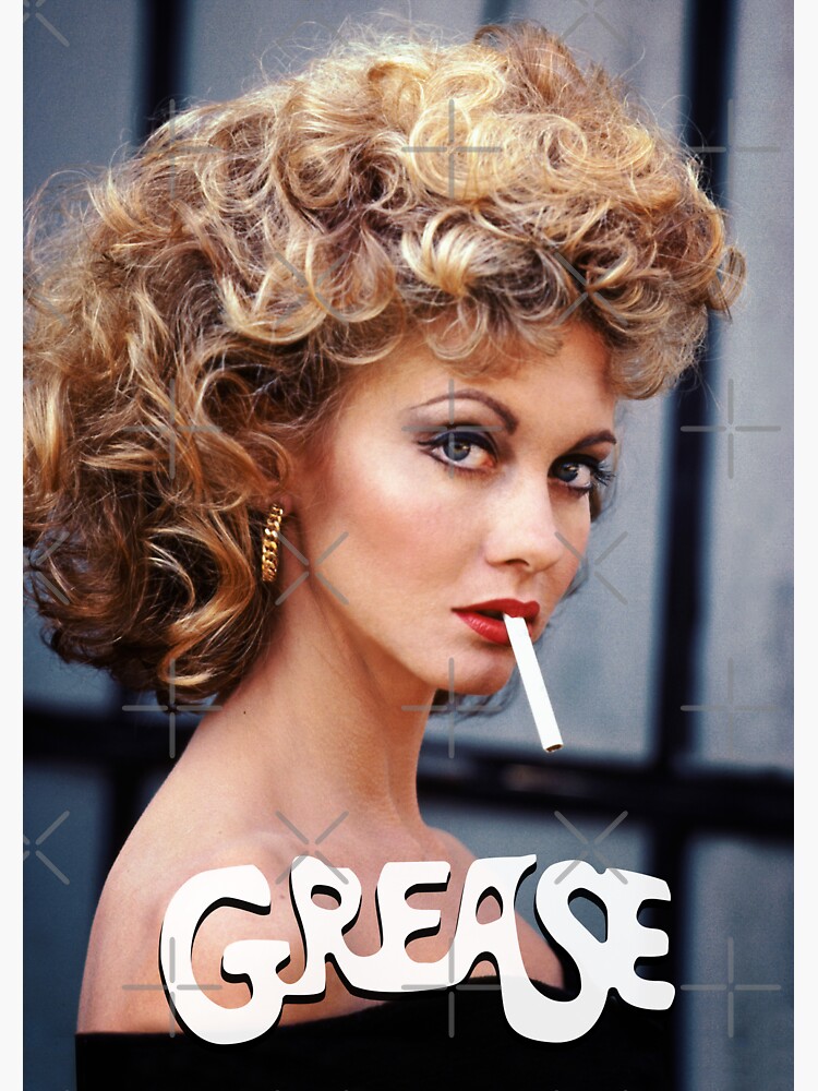 "sandy grease movie" Sticker by Genlon Redbubble