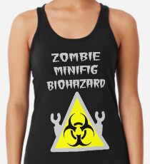 ZOMBIE MINIFIG BIOHAZARD Women's Tank Top
