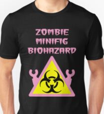 ZOMBIE MINIFIG BIOHAZARD Unisex T-Shirt