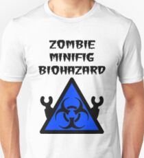 ZOMBIE MINIFIG BIOHAZARD Unisex T-Shirt