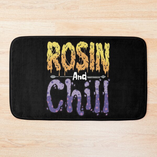 Item preview, Rosin and chill Colorful Drippy Stoner Art and Dab Tool Iight purple and purple bubble designed and sold by YomeHayin.
