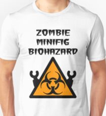 ZOMBIE MINIFIG BIOHAZARD Unisex T-Shirt