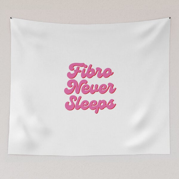 Item preview, Fibro Never Sleep - Fibromyalgia designed and sold by N44Prints.