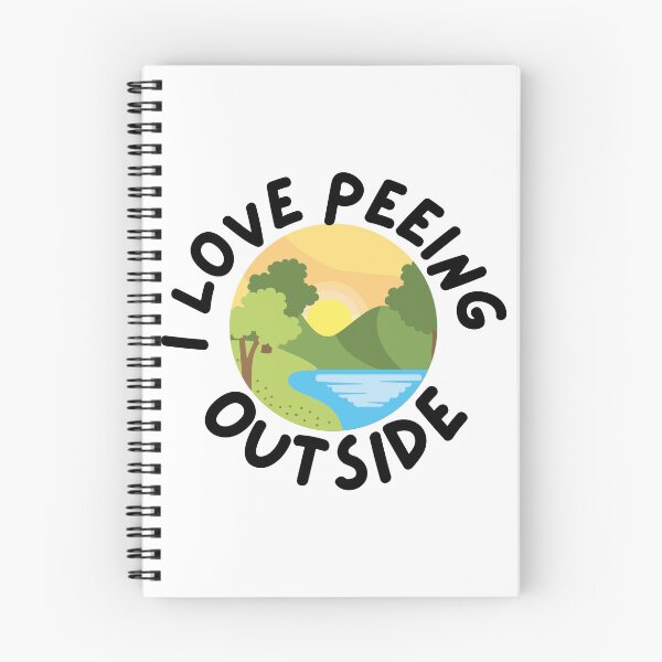 Item preview, I Love Peeing Outside designed and sold by Randa Ranmania.