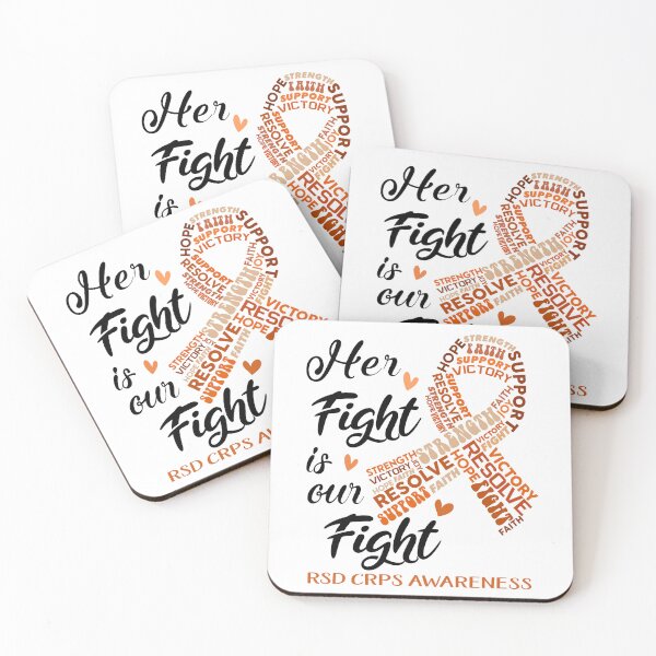 Item preview, RSD CRPS Warrior, Her Fight is our Fight RSD CRPS Awareness designed and sold by Greggwillard.