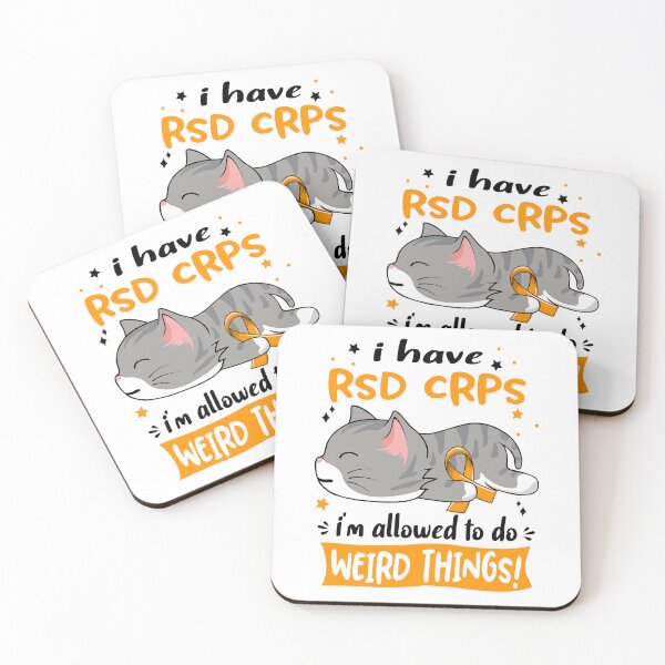 Item preview, RSD CRPS Awareness, I Have RSD CRPS i'm Allowed to do Weird Things! designed and sold by Tammyilaria.