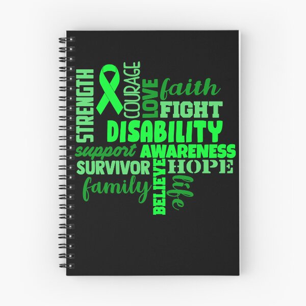 Item preview, Disability Awareness - Strength Courage Faith Hope Love Fight Support Survivor Family Life Believe designed and sold by Hilten.