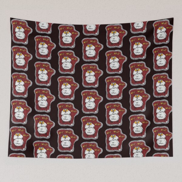 Item preview, WHO! WHAT! WHAT! designed and sold by Vanessa Herrador.