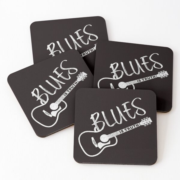 Item preview, Blues Is Truth For Blues Music Lovers and Guitar Lovers Acoustic designed and sold by Phase2Tees.